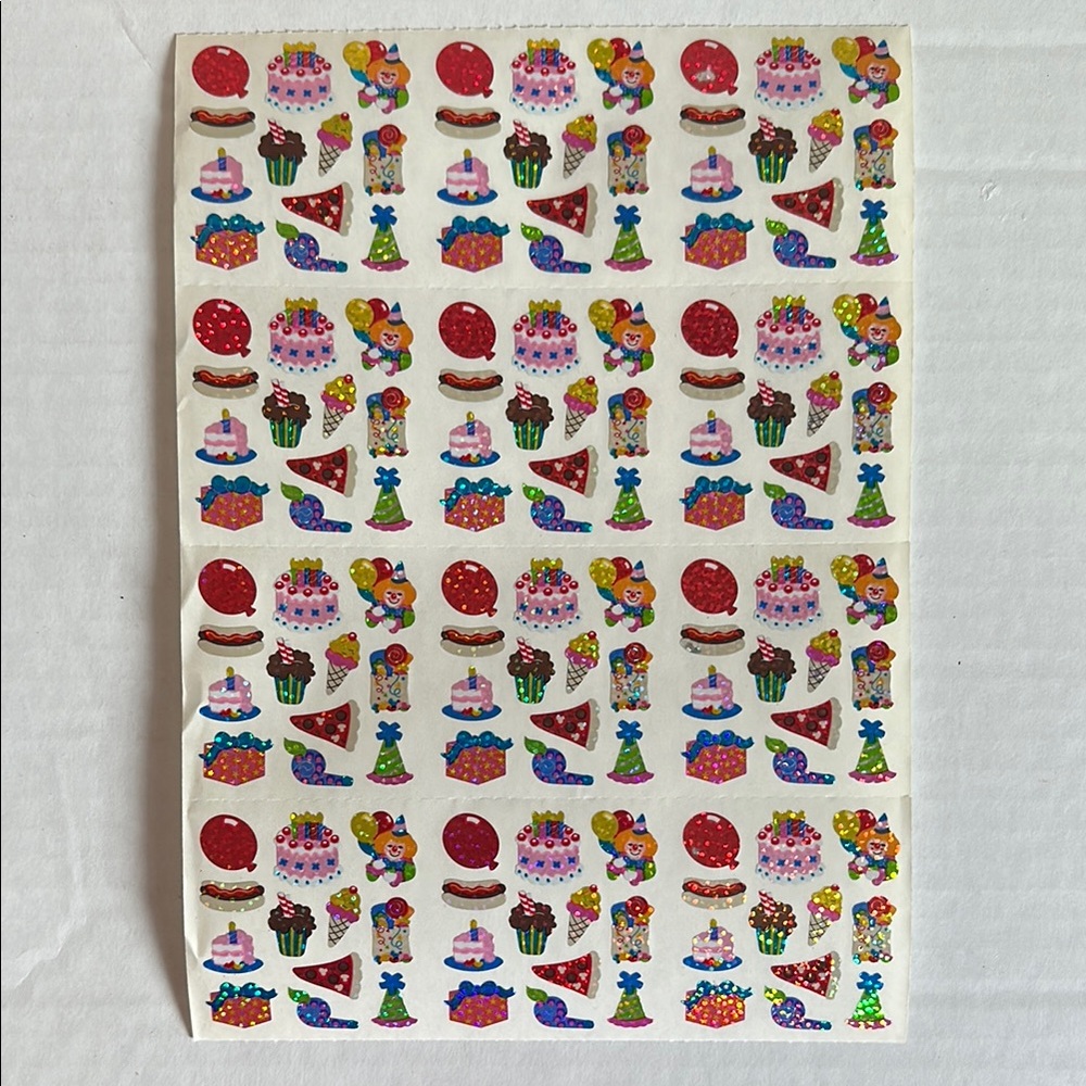 Sandylion Birthday Party Stickers